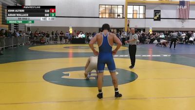 174Red lbs Rr Rnd 3 - John Altieri, Clarion vs Aidan Wallace, Duke