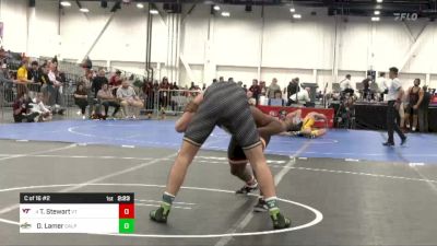 184 lbs C Of 16 #2 - TJ Stewart, Virginia Tech vs Daschle Lamer, Cal Poly