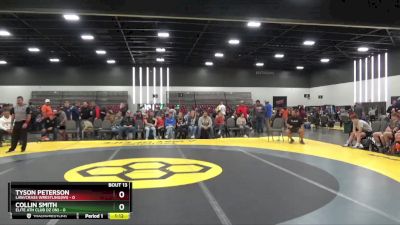 70 lbs Placement Matches (8 Team) - Tyson Peterson, LAW/Crass Wrestling(WI) vs Collin Smith, Elite Ath Club DZ (IN)