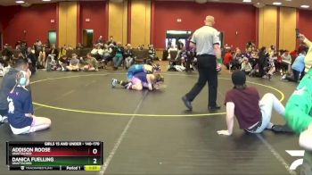 140-170 lbs Round 4 - Addison Roose, Unattached vs Danica Fuelling, Unattached