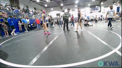 117 lbs Rr Rnd 2 - Avalyn Roundtree, ARDMORE TAKEDOWN CLUB vs Ella Huddleston, Little Axe Takedown Club
