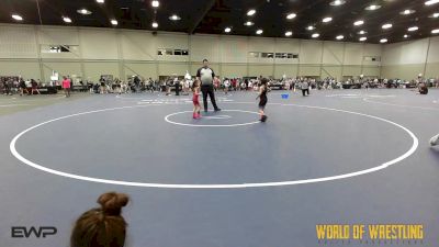 40 lbs Rr Rnd 2 - Maesa Brigge, Mojo K-6 vs Annamari Galvan, Sisters On The Mat
