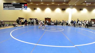 94 lbs Quarters - David Krantz, Pennsylvania vs Riley Crandall, Pennsylvania