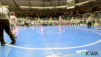 105 lbs Consi Of 8 #2 - Ayden Wagner, Choctaw Ironman Youth Wrestling vs Michael Doty, Lions Wrestling Academy