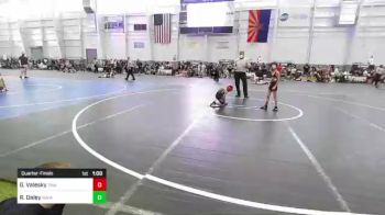 46 lbs Quarterfinal - Gavin Valesky, Swamp Monsters vs Rezmen Daley, Nwwc