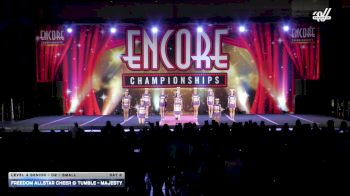 Freedom Allstar Cheer & Tumble - Majesty [2025 L4 Senior - D2 - Small Day 2] 2025 Encore Philly Showdown