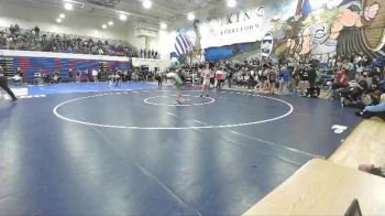 120 lbs Champ. Round 2 - Carson Leonard, Lakeland vs John Schwartz, Pocatello