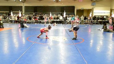 60 lbs Rr Rnd 3 - Isabelle Beam, NewWhale Purple - Girls vs Ava Hernandez, Sassy Lassies FIWC - Girls