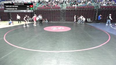 120 lbs Quarterfinal - Brylee Osteen, Boiling Springs vs Yongshan Tie, Ashley Ridge