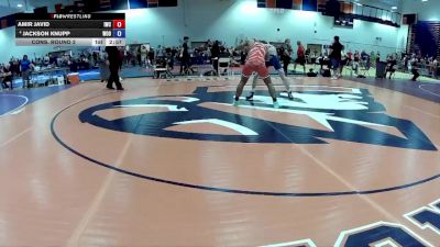 138 lbs Cons. Round 2 - Amir Javid, Integrity Wrestling Club vs Jackson Knupp, Woodgrove