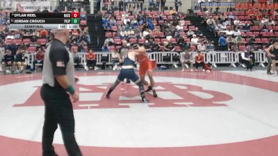 190 lbs Semifinal - Jordan Crouch, Pope Saint John Paul II Preparatory School vs Dylan Reel, Baylor School