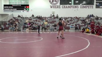 157 lbs Cons. Semis (16 Team) - Camden Williams, Bakersfield vs Justin Ayala, Victor Valley