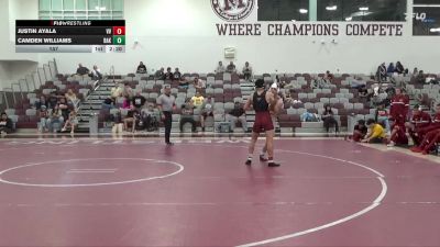 157 lbs Cons. Semis (16 Team) - Camden Williams, Bakersfield vs Justin Ayala, Victor Valley