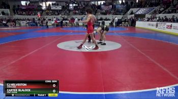 6A 126 lbs Cons. Semi - Carter Blalock, Fort Payne vs Cj Helveston, Saraland