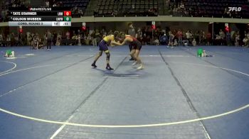 120 lbs Cons. Round 3 - Tate Starmer, LMWC vs Colson Wubben, Lake Mills Youth Wrestling