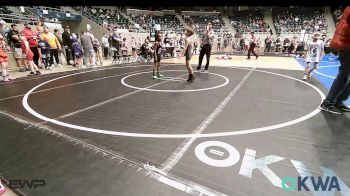 58 lbs Round Of 16 - Nisaiah Davis, Black Fox Wrestling Club vs Brenden Barron, Pin-King All Stars