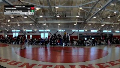 184 lbs Quarterfinal - Jason Bynarowicz, Colorado Mesa vs Donn Greer, CSU-Pueblo