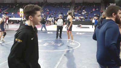 157 lbs Round Of 16 - Ethan Levesque, Bedford vs Shane Sughrue, Central Catholic