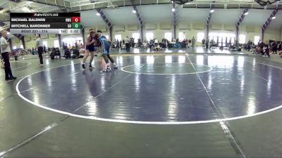 174 lbs Quarterfinal - Mitchell Baronner, Gannon Unattached vs Michael Baldwin, Ragnarok Wrestling Club