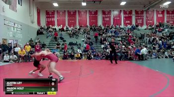 165 lbs 3rd Place Match - Austin Ley, Brush vs Mason Holt, Uintah