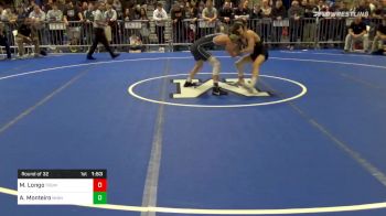 106 lbs Prelims - Michael Longo, Trumbull vs Austin Monteiro, Minnechaug