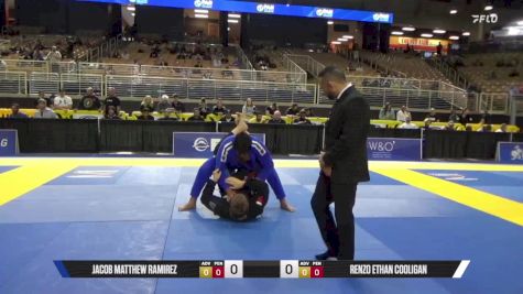 Renzo Ethan Cooligan vs Jacob Matthew Ramirez 2025 Pan Jiu Jitsu IBJJF Championship