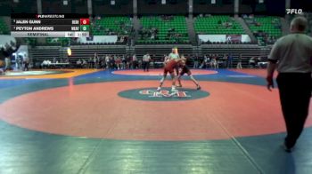 1A-4A 120 Semifinal - Peyton Andrews, Weaver vs Jalen Gunn, Deshler