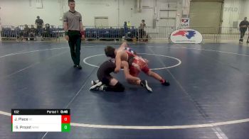 102 lbs 5th Place Match - Sawyer Propst, West Side Wrestling vs Joshua Place, North Carolina