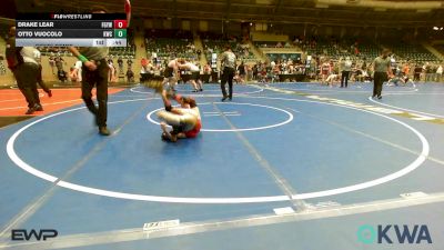 70-73 lbs Consolation - Drake Lear, Fort Gibson Youth Wrestling vs Otto Vuocolo, Keystone Wrestling Club