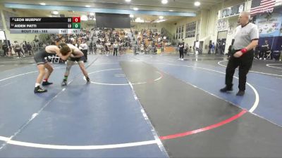 165 lbs Cons. Round 4 - Aiden Patti, Los Osos vs Leon Murphy, Santiago Corona