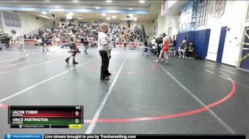 120 lbs Cons. Round 5 - Jacob Tober, Central vs Vince Partington, Cypress