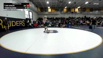 175 lbs Champ. Round 1 - Luis Catalan, Chaffey vs Kash Talauega, Villa Park