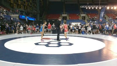 105 lbs Cons. Sub-rd Of 32 - Cerenity Quintana, Wyoming vs Aurora Wanamaker, Michigan