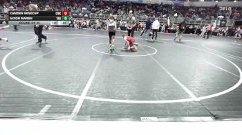85 lbs Round Of 32 - Camden Wisecup, Ciwc Team Intensity vs Jaxon Marsh, Trailblazer WC