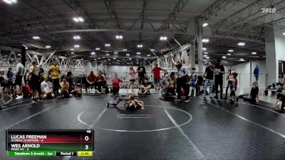 48 lbs Round 1 (8 Team) - Lucas Freeman, Florida Scorpions vs Wes Arnold, Pride WC