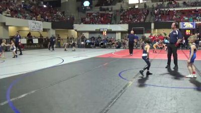 54 lbs Champ. Round 3 - Greysen Seim, Douglas Wrestling Club vs Boone Heagy, Fairfield Wrestling Club