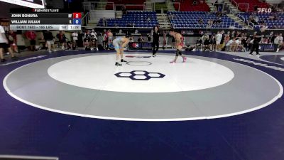 165 lbs Cons. Rd Of 32 - John Bonura, NY vs William Julian, IL