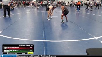 Silver 125 lbs Semifinal - Keyan Hernandez, Iowa vs Raekwon Shabazz, Wartburg