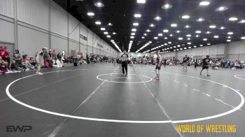 115 lbs Quarterfinal - Beau Abbott, Roundtree 14U vs Bodie Swords, OK Elite 14U Orange