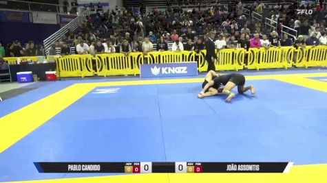João Assonitis vs Pablo Candido 2025 Pan IBJJF Jiu-Jitsu No-Gi Championship