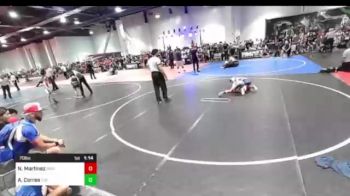 70 lbs Semifinal - Noah Martinez, Spring Hills vs Aydann Correa, Tuf California Wr Ac