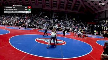 130 lbs Champ. Round 1 - Nadia Miller, Whitewater vs Brooklyn Duck, Pepperell