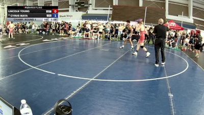 138 lbs Champ. Round 1 - Lincoln Young, Wyoming vs Cyrus Maya, Washington