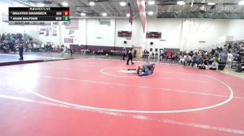 157 lbs Consolation - Braxton Swanbeck, Ledyard vs Adam Balfour, Waterford
