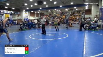 160 lbs Consolation - Jacob Wunderling, Bellarmine Prep vs Noah Barlow, Edison (HB)