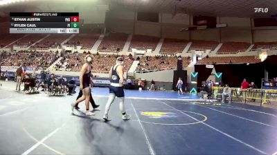 D1-215 lbs Champ. Round 1 - Rylen Caul, Pinnacle High School vs Ethan Austin, Perry High School