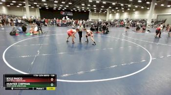 126 lbs Cons. Round 4 - Hunter Chipman, Team Gann Wrestling vs Kyle Pasco, Izzy Style Wrestling