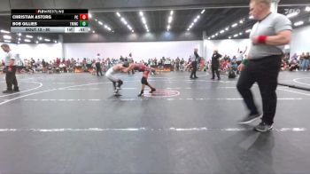 80 lbs Quarterfinal - Christian Astorg, Parkersburg Cougars vs Bob Gillies, Thunder Mountain Wrestling Clu