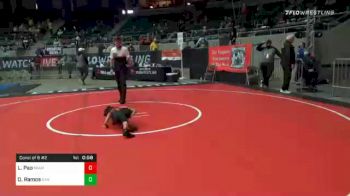 37 lbs Consolation - Liam Pao, Miami WC vs Ocean Ramos, San Fernando Tigers