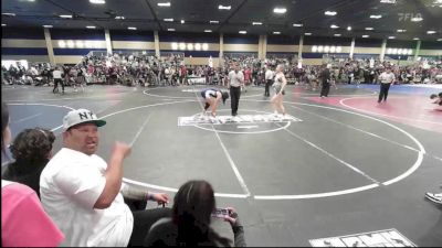 130 lbs Round Of 32 - Maya Sade Saada, Bad Boys Wrestling vs Ruby Dominguez, Legacy WC